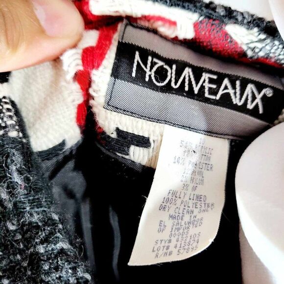 NAUVEAOUX SIZE 10 TWEETED COAT - Picture 4 of 11